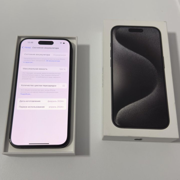 iPhone 15 Pro 256gb новый.