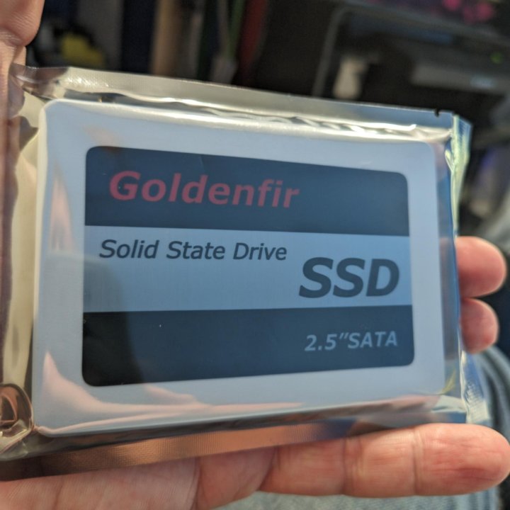 Жесткий диск ssd 256gb Goldenfir SATA 3 Новый