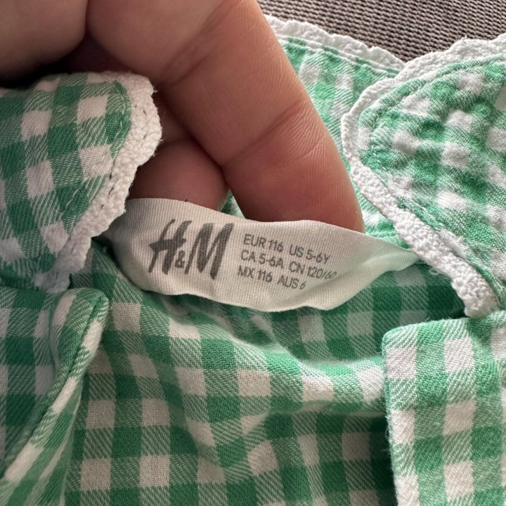 Платье детское H&M размер 116см.