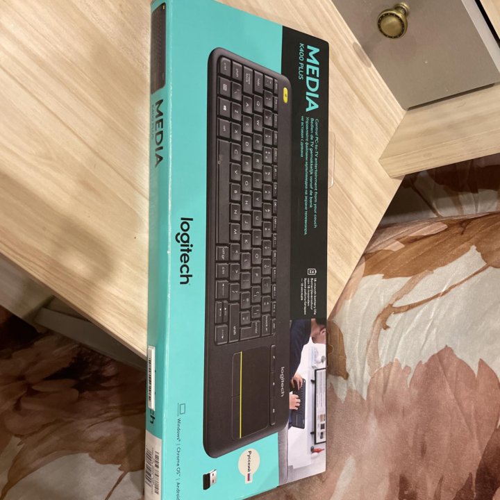 Беспроводная клавиатура logitech k400 plus