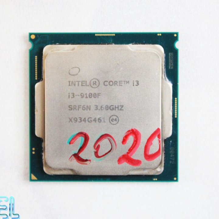 Процессор 1151-v2 intel core i3-9100F (4x3.60 GHz)