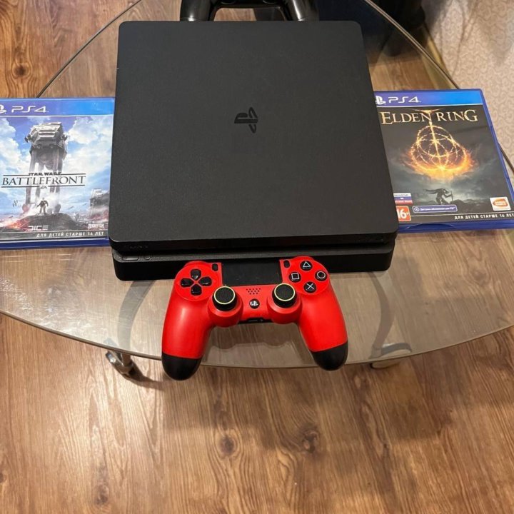 Игрова консоль Playstation 4 Slim 500GB + 1 игра