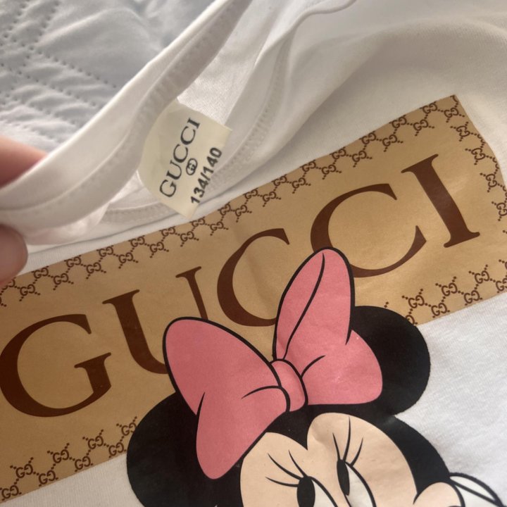 Футболка GUCCI, 136-140 см. 10 лет.