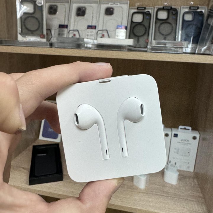 Новые наушники apple earpods