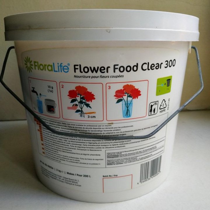 Подкормка для срезанных цветов Flower Food Clear