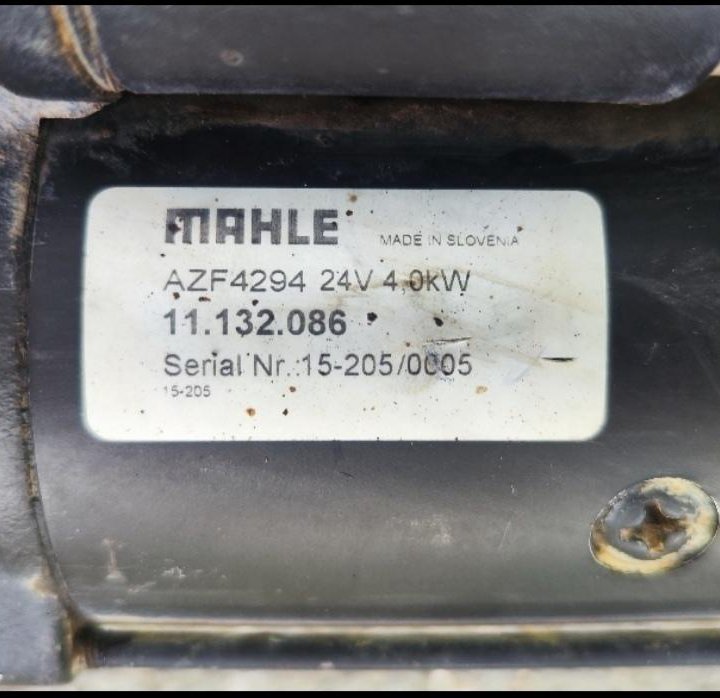 Стартер mahle 24V 4,0kW