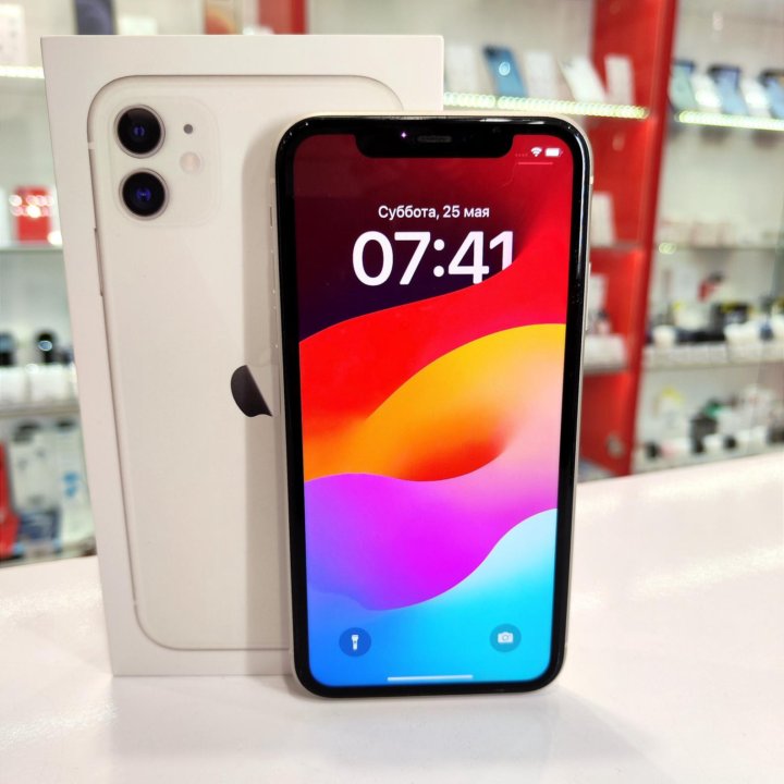 iPhone 11, 128 ГБ.Гарантия 6 месяцев!