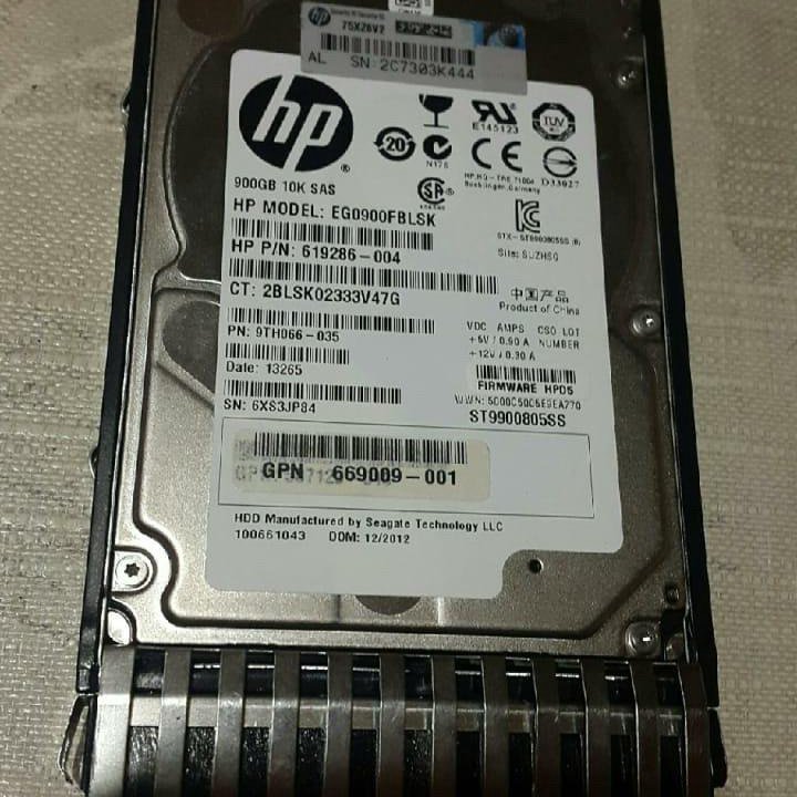 Жесткие диски 900GB. 2.5 SAS