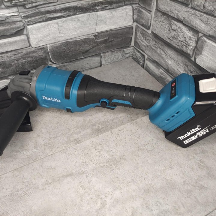 Аккумуляторная болгарка Makita УШМ-125мм (новая)