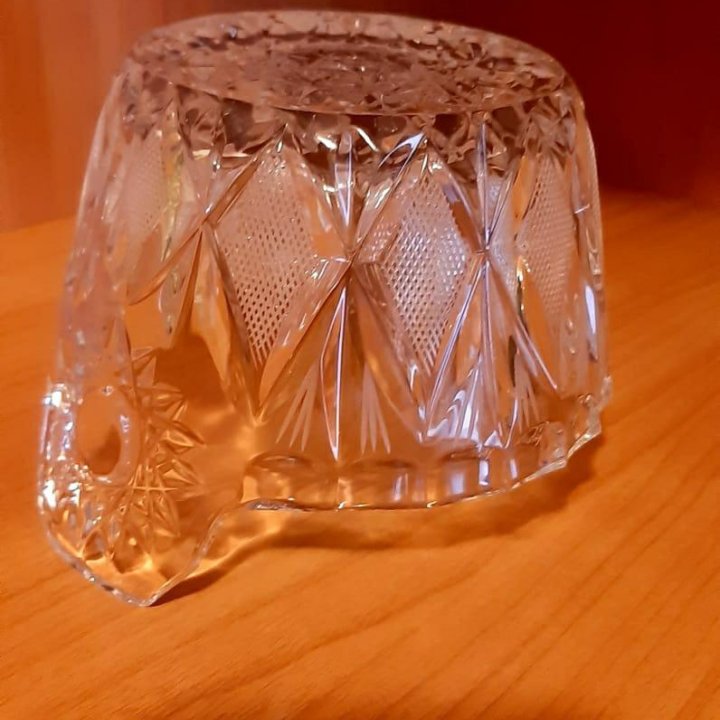 Хрустальная конфетница СССР