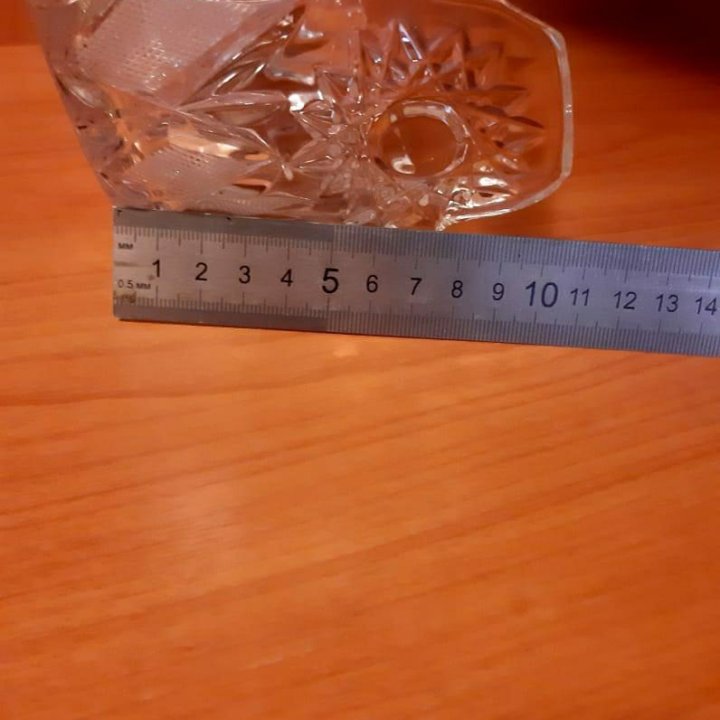 Хрустальная конфетница СССР