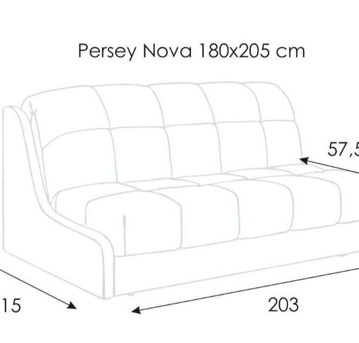С Витрины салона шикарный диван-кровать 180 нов