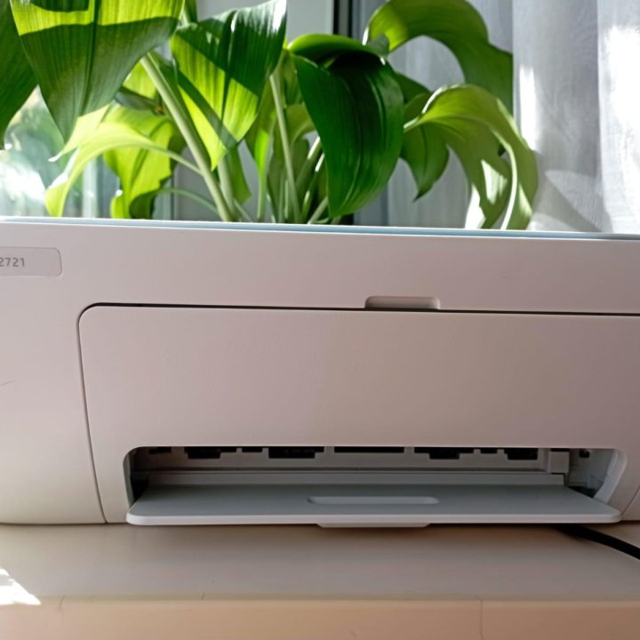 Принтер струйный HP DeskJet 2721, цветная печать