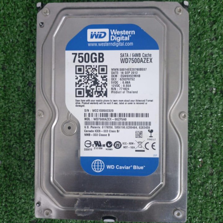 Жесткий диск WD blue 750GB 3.5