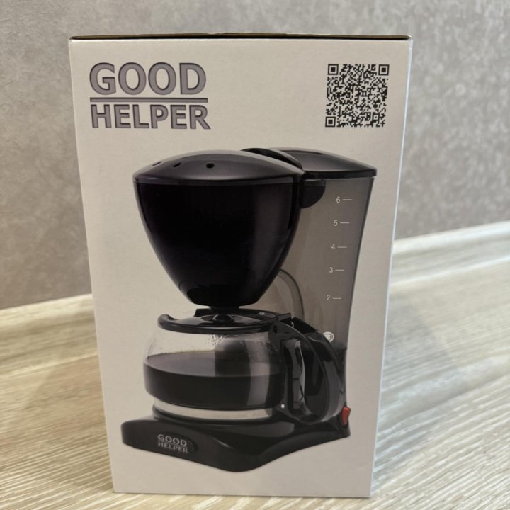 Кофеварка Goodhelper СМ-D102 (новая)