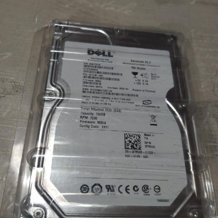 Жёсткий диск Dell 750gb. Barracuda