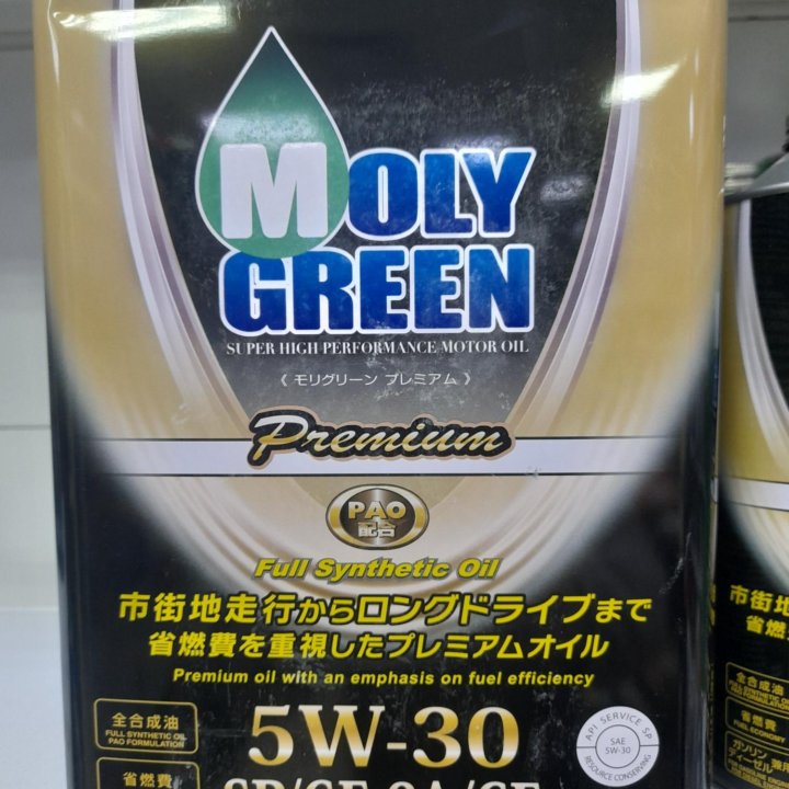 ОРИГ. Moly Green premium 5w-30