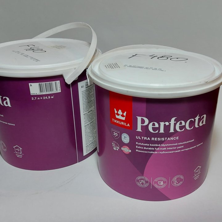 Матовая, краска для стен. Tikkurila perfecta