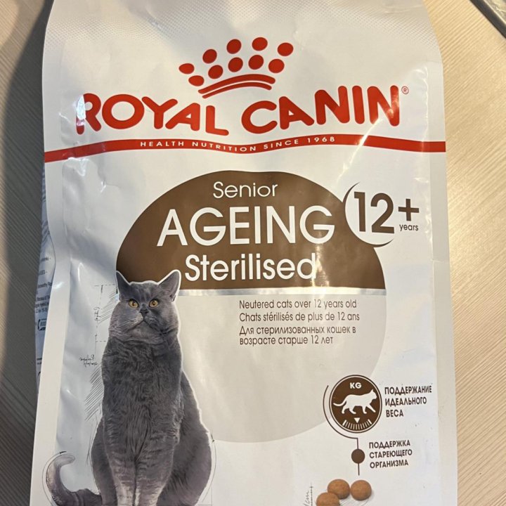 Корм royal canin senior ageing 12+ sterilised