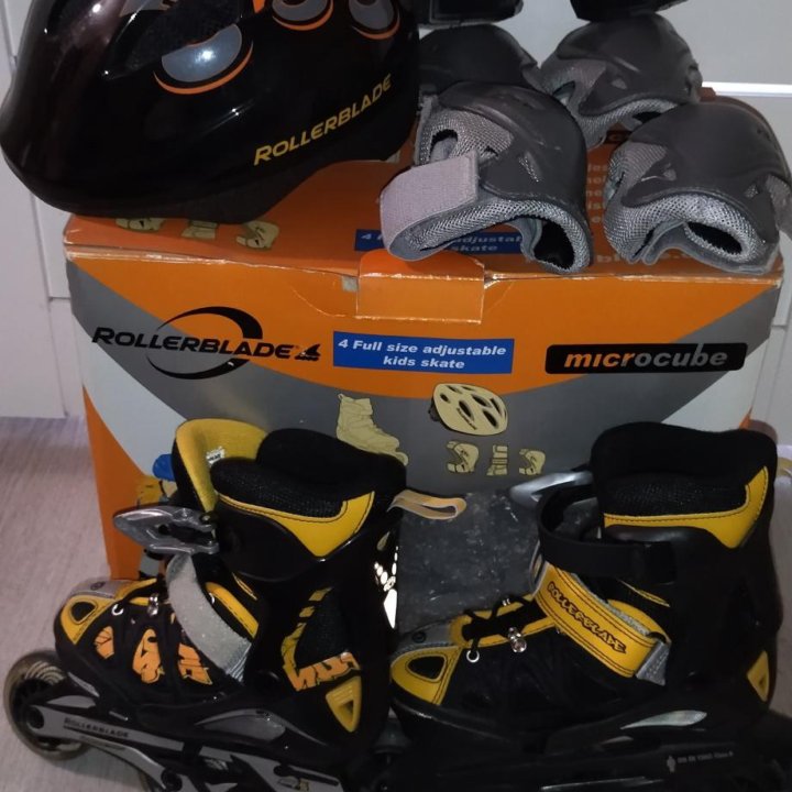 Роликовые коньки детские Rollerblade microcube 8