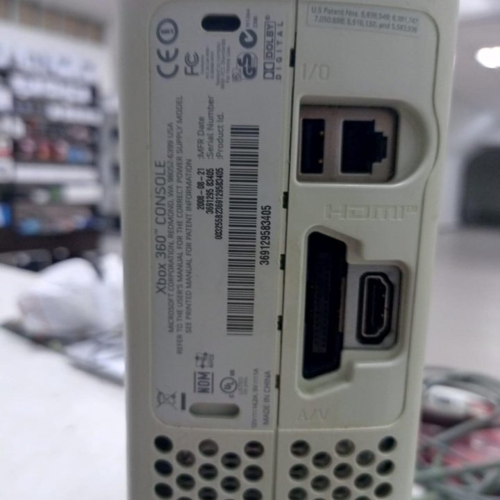 Xbox360 с ЖД на 60гб