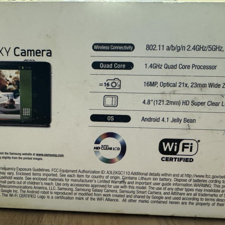 Фотоаппарат Samsung galaxy camera wifi бу