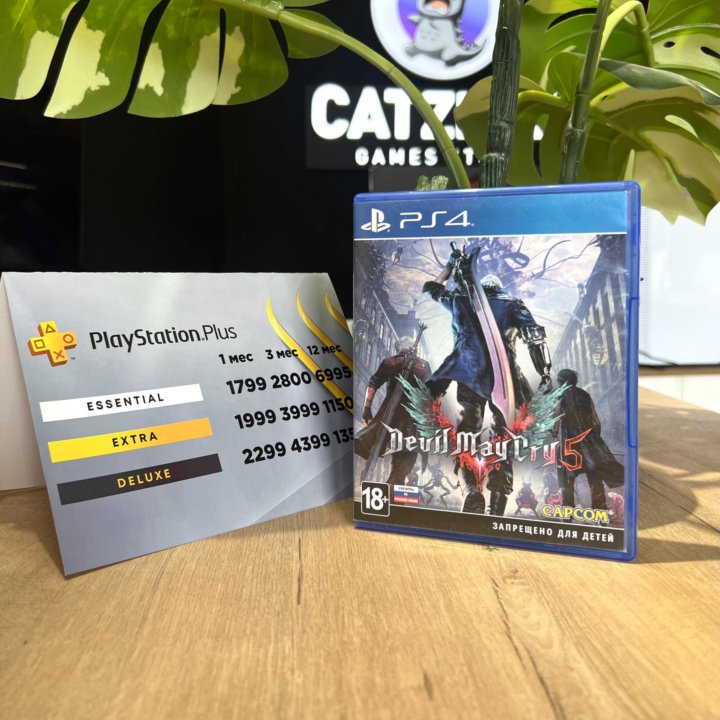 Игры на PS4 Devil may cry 5