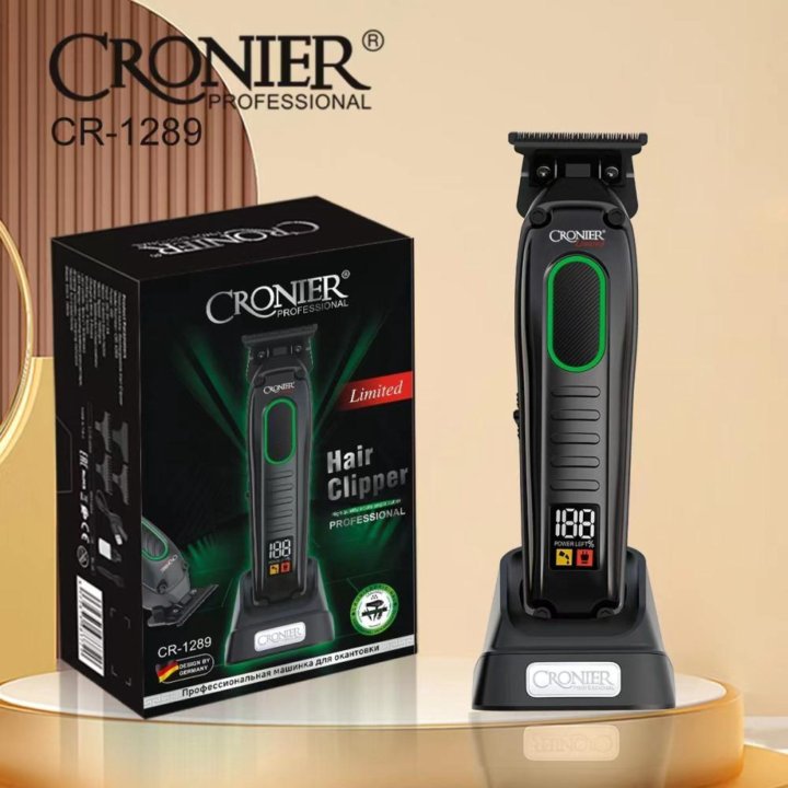 Триммер для стрижки и окантовки cronier CR-1289