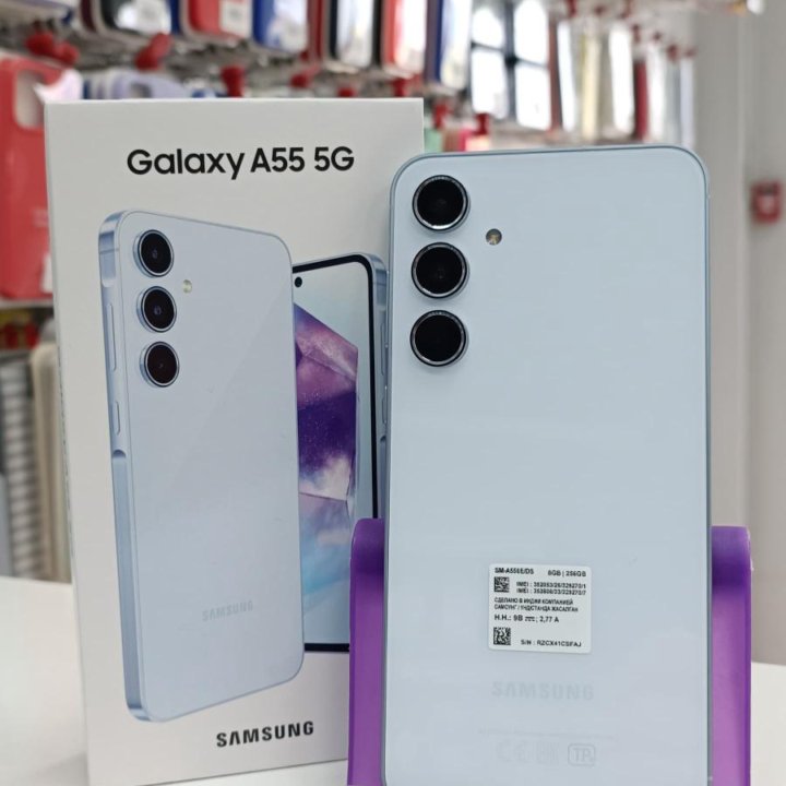 Смартфон Samsung Galaxy A55 8/256GB Iceblue