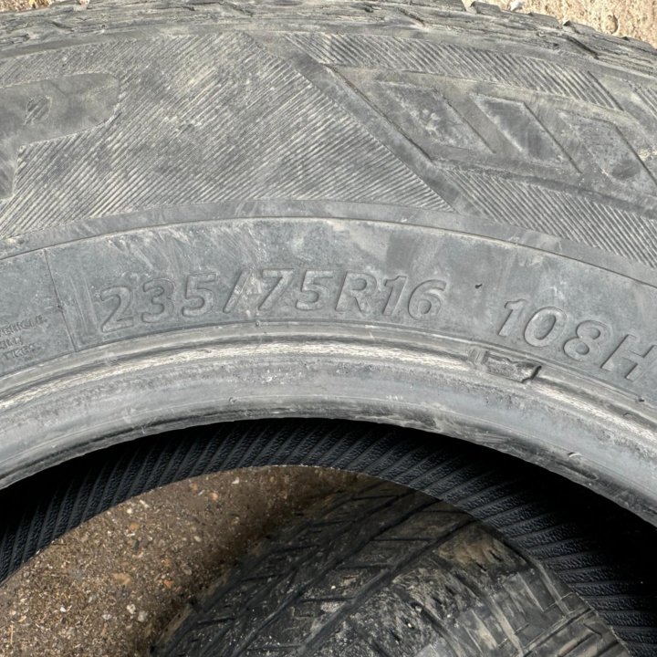 2шт. 235/75 R16 HANKOOK ЛЕТО