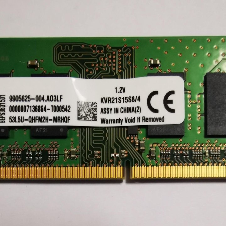 Ddr 4для ноутбука 4gb