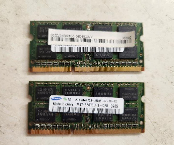 Оперативная память ddr2 2x2Гб