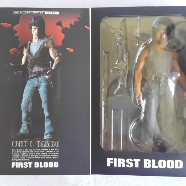 First Blood. John J. Rambo. Hot Toys, MMS21