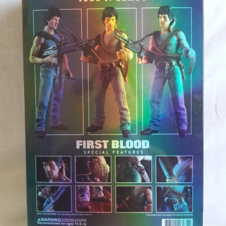 First Blood. John J. Rambo. Hot Toys, MMS21