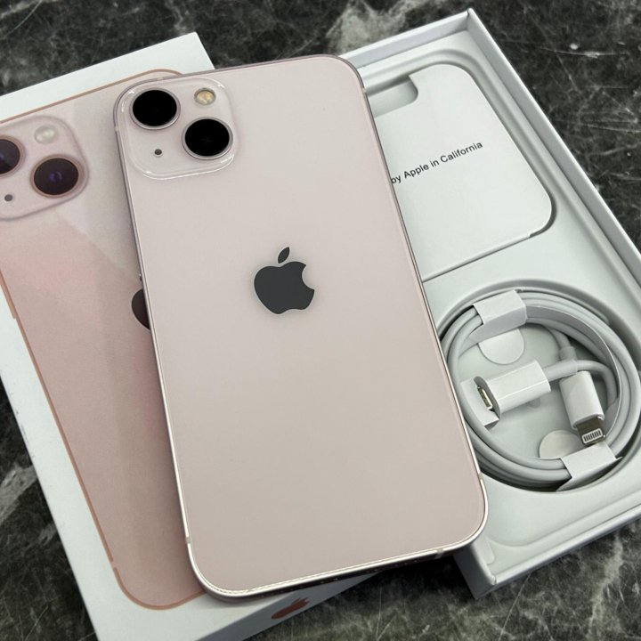 iPhone 13 128Gb Pink Б/У Комплект Магазин Гарантия