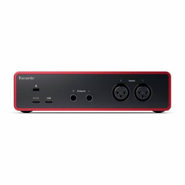 Внешняя звуковая карта Focusrite Scarlett 2i2 4th Gen MOSC0033 Red (Красный)