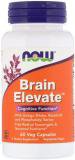 NOW Brain Elevate (Активатор Мозга) 60 капсул