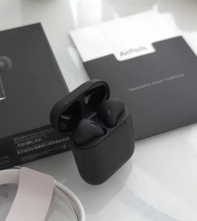 Airpods 2 Black беспроводные (новые)