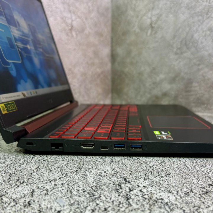 Игровой ноутбук acer на Ryzen 5 3550H/ GTX 1650