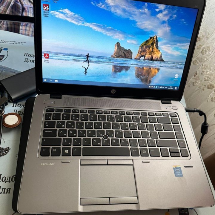 Hp elitebook 840 , 8gb ОЗУ , 128gb SSD, CORE I5 52