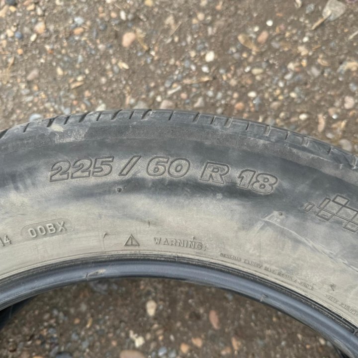 2шт. 225/60 R18 MICHELIN ЛЕТО