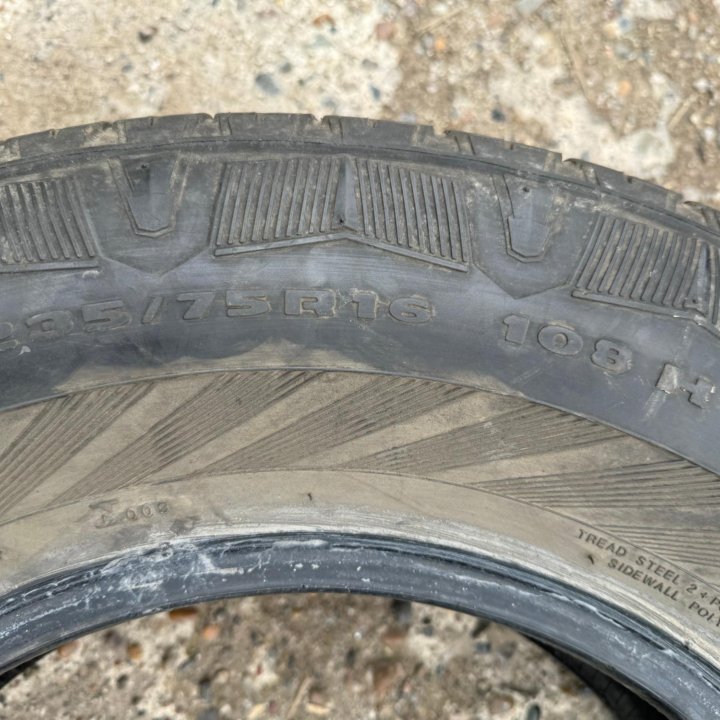 1шт. 235/75 R16 KUMHO ЛЕТО