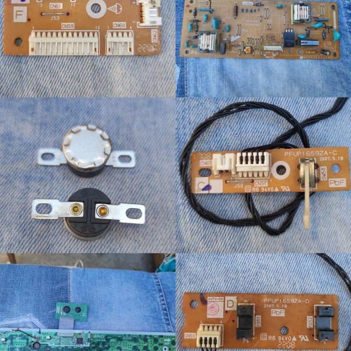 Запчасти мфу Раnаsоniс плата деталь разбор