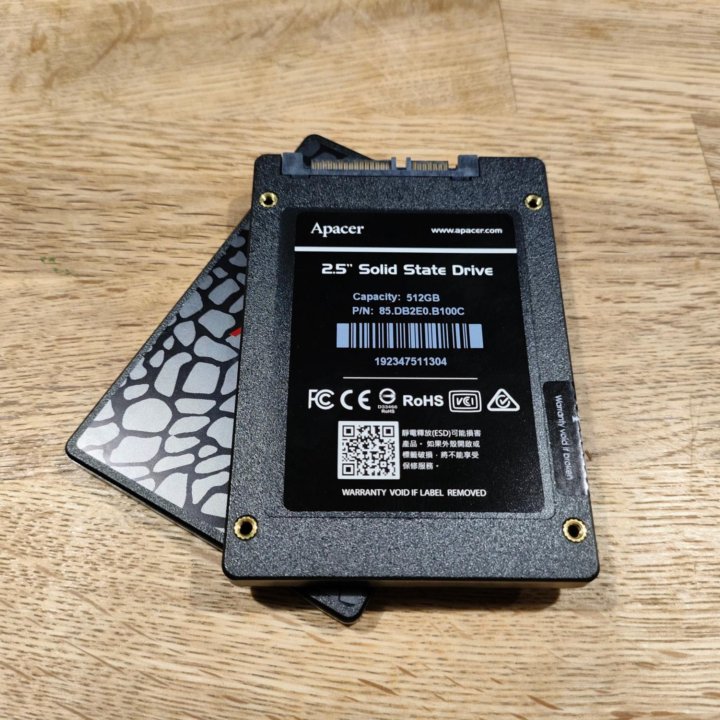 Новый SSD 512gb с предустановленной ОС Windows 10