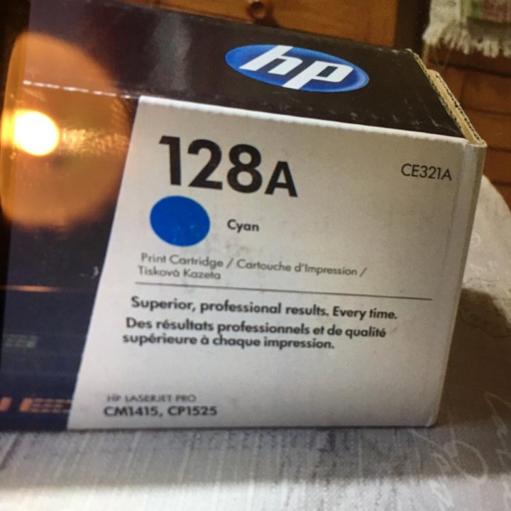 Картриджи для принтера. HP128a CE321A