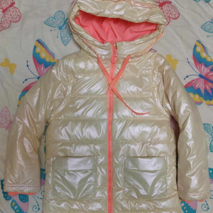 Куртка зимняя для девочки 134-140