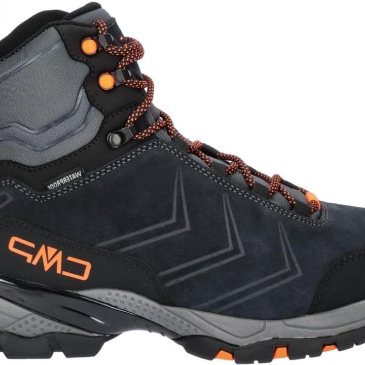 Ботинки CMP Melnick Mid Trek B.Blue-Flam Fluo м.