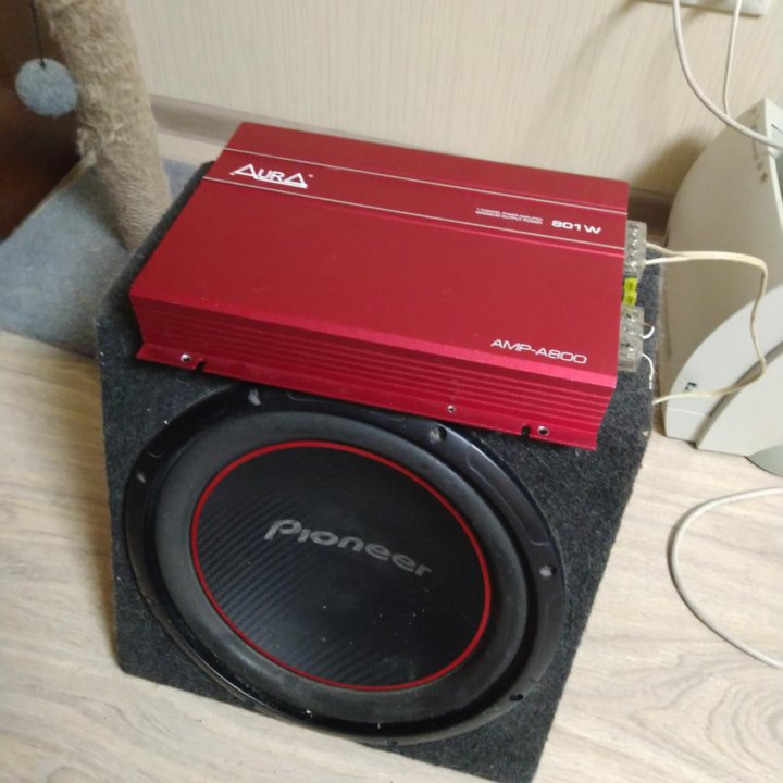 Aura amp-800 , pioneer 1300w