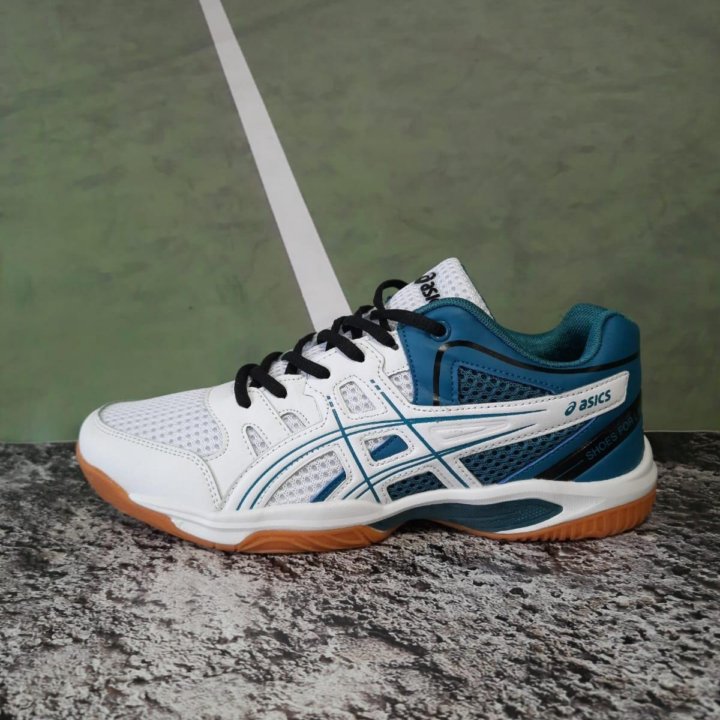 Кроссовки теннис Asics 41-45 артикул 2219 бел син