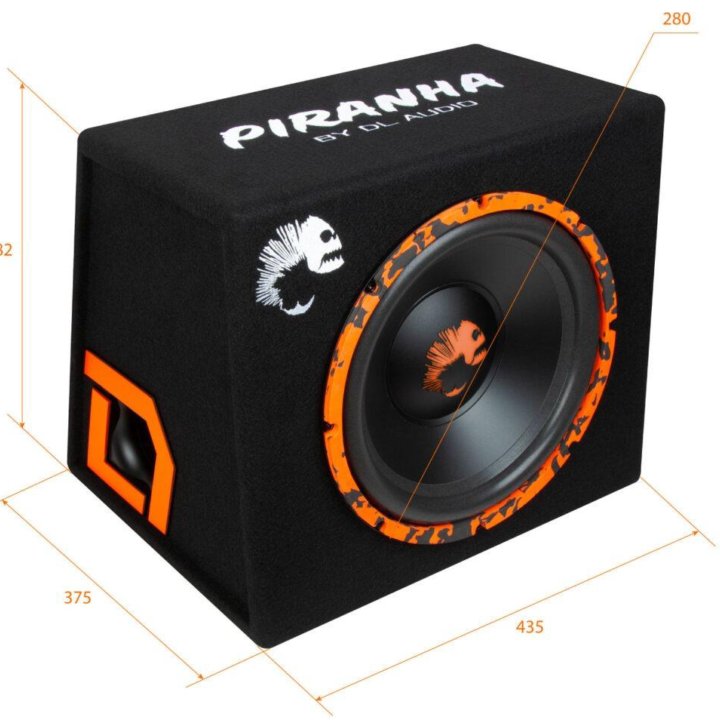 DL Audio Piranha 12A Lite SE 2.1 активный сабвуфер